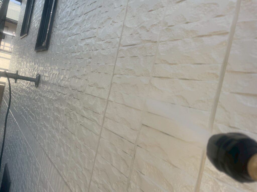 外壁高圧ジェット洗浄